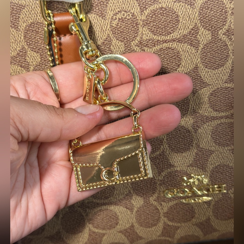 Gold Tabby charm